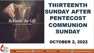 PCUMC Sunday Worship October 2, 2022