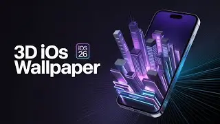 iOS 26 3D Stereoscopic Wallpaper | Super High-Quality Animated Depth Effect