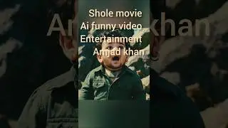 Shole movie Amjad khan ai funny 😂 video #treanding #comedy #aivideo @AshmirahAshmi