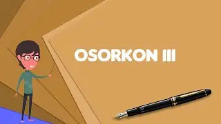 What is Osorkon III? Explain Osorkon III, Define Osorkon III, Meaning of Osorkon III
