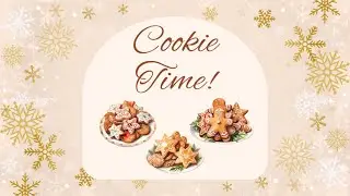Christmas Cookie Baking with Mom - 2025