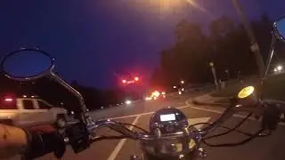 5) GoPro girl motorcycle ride Part 5