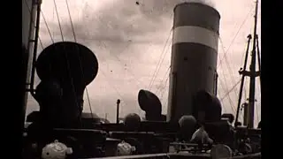 1935 VOYAGE ABOARD THE SS MANHATTAN AND VISIT TO FRANCE