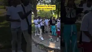 Chicken P x 42dugg #detroit #milwaukeepodcast #juicetalktv #shorts #short #viralshort #shortsvideo