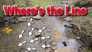Tricks to find the line of gold Plus setting up a River Sluice
