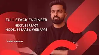 Full Stack Engineer - Next.js, React, Node.js | SaaS & Web Apps