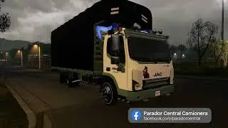 😎✌️JAC en Villeta, carrocerías Continental de San Gil 😉 Colombia Real Map.