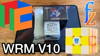 MoYu WeiLong WRM V10, FZ-Glide, Phil Yu x Tingman Music Cube Unboxing! (raw footage)