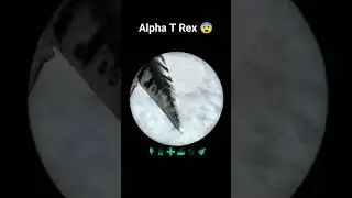 i see Alpha T Rex 😨😨#arksurvivalevolved