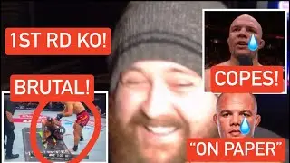 THE MMA GURU CAN&rsquo;T STOP LAUGHING AT CHAT ROASTING ANTHONY SMITH GETTING KNOCKED OUT IN ROUND 1!
