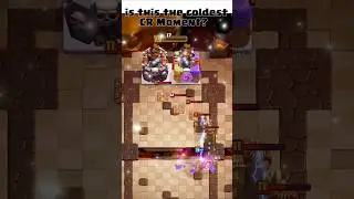 is this the coldest CR Moment 🤔 #clashroyale