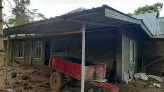 monopitch car garrage fabrication| roofing|