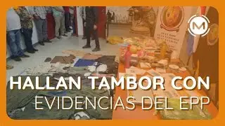 Hallan tambor con evidencias del EPP en Concepción