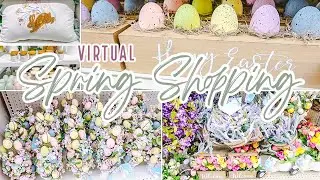 VIRTUAL 🌷 SPRING SHOP WITH ME 🌼 | TARGET AND BIG LOTS SPRING SHOPPING