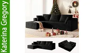 Korser 108 inch Sectional Couches Modular Sectional Sofa with L-Shape Chaise Review