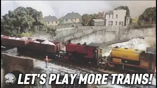 Let's Play More Trains! Chalk Is The Fuel Of The Future at Northfleet Hill Model Railway Part 13