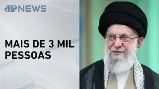 Líder do irã admite milhares de mortes e chama Donald Trump de criminoso