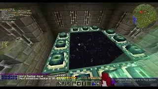 Fighting Ender Dragon in GTNH (badly)