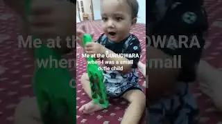 Me at the GURUDWARA when I was a small cutie child | #cutevlogger #dailyvlogs #shorts