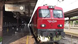 2024 - HZ - Trains in Zagreb Glavni kolodvor (main station)