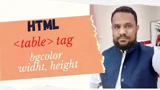 html table and width height attribute | MQ Tech