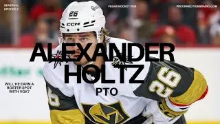 Will the Golden Knights sign Alexander Holtz from his PTO? | Vegas Hockey Hub