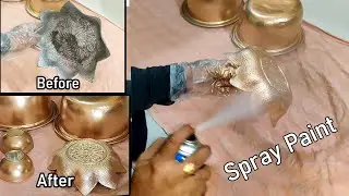 Spray Paint At Home Easy | spray paint bottle | spray paint how to use | Spray Paint