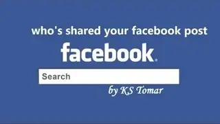Who's share your Facebook post