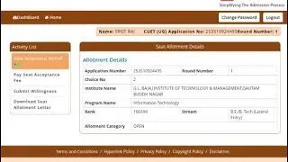 AKTU LEET Round 1st Allotment Result जारी || CUET LEET Counselling Round 1st Result 2025 ||