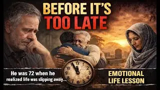He Was 72 When He Realized Life Was Slipping Away | Emotional Life Lesson