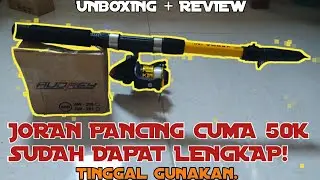 [FULL SET] Joran pancing 50 ribu Untuk Pemula🐟