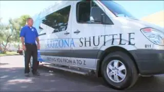 TV Commercial video production AZ Shuttle Phoenix Scottsdale Mesa Tempe Arizona
