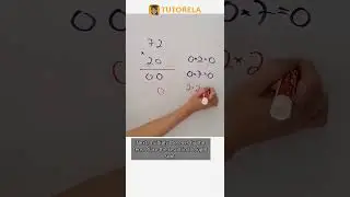 Mastering Multiplication: 72 x 20 Step-by-Step #Math #ArithmeticOperations #VerticalMultiplication