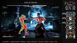 Play Some MK wit Me😁💯👍🔥👌CYRAX +The Best Fights 🥳 and Gears of War