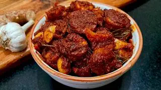 Fish Pickle | Prawns Pickle Recipe 🦐 Chemmeen Achar Kerala Style🔥