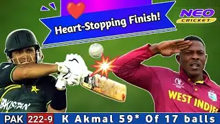 Kamran Akmal 17 Run In 1 Over 