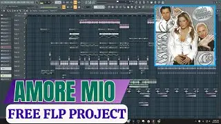 FLP FREE - Amore Mio - Karma (SLAP HOUSE REMIX) FL STUDIO SLAP HOUSE TUTORIAL 2025