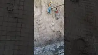 #tendons #wiremesh #reinforcement #slopestablity#engineering