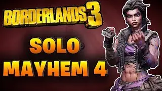 Amara - Solo Slaughter Shaft On Mayhem 4 With No Guardian Ranks (Borderlands 3)