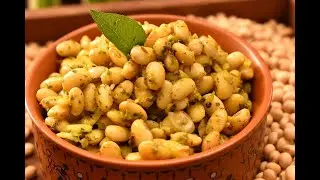 Soya bean masala sundal [Soy stir fry]- Ganesh chaturti special [சோயா பீன்ஸ் சுண்டல்]