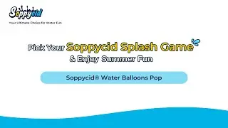 Soppycid Reusable Water Balloons | Soppycid&reg; Water Balloons Pop