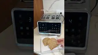 Умный сенсорный тостер | Идеальные тосты каждый раз 🍞✨ | Цифровой дизайн на 4 ломтика #FallintoSh...