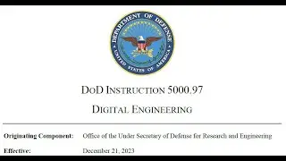 Anark Guide to DoD Instruction 5000.97 Digital Engineering
