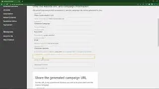 UTM Builder Google Dev