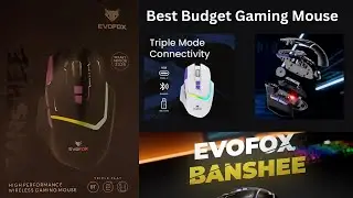 🔥 EvoFox Banshee Gaming Mouse Unboxing & Honest Review ⚡ | Best Budget RGB Mouse? | Nitin Tech