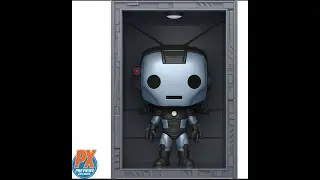 Marvel Hall of Armor Iron Man Model 11 War Machine Deluxe Pop! Vinyl Figure - Previews Exclusive