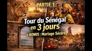 3 jours. 1 mariage. Tour de S&eacute;n&eacute;gal