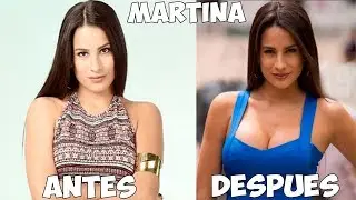 Antes y Después / Personajes de Sin Senos Si Hay Paraiso 2017
