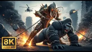 King Kong vs. Golden Insect: Epic City Destruction Battle