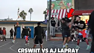 CRSWHT против AJ Lapray 1 на 1: лучшие моменты + полный бой!